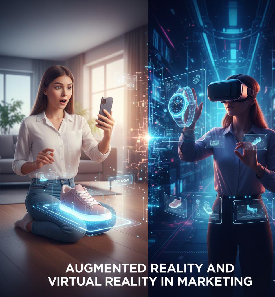 augmented reality and virtual reality in marketing