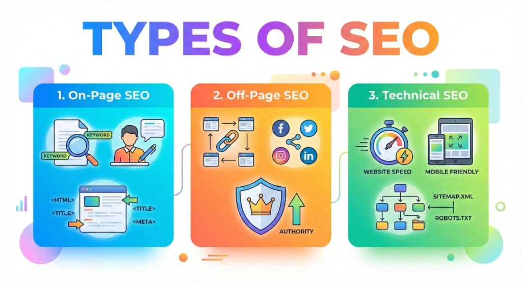 types of SEO